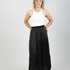 Skirts-EB&IVE STAPLE SKIRT EBONY
