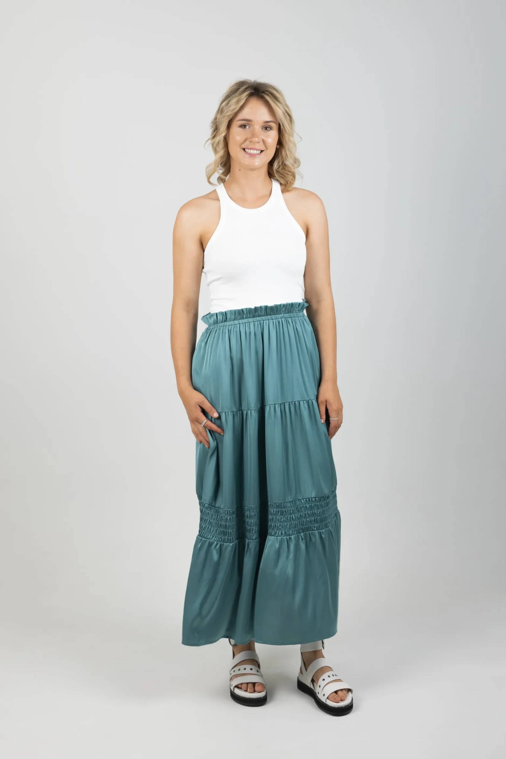 ebive_staple_skirt_petrol_1.webp Skirts-EB&IVE STAPLE SKIRT PETROL