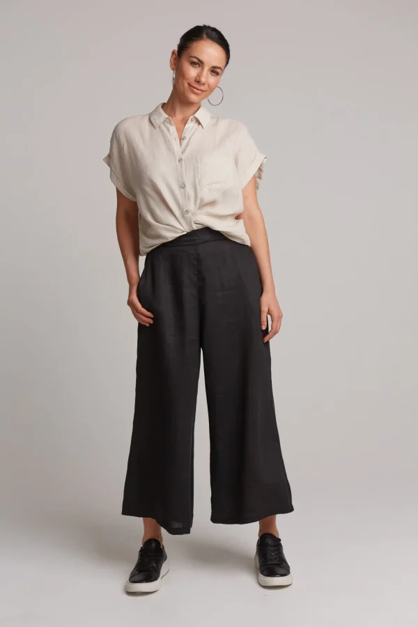 Pants-EB&IVE STUDIO CROP PANT EBONY