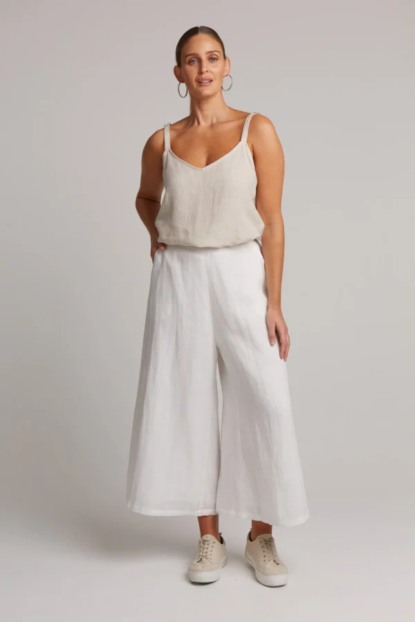 Pants-EB&IVE STUDIO CROP PANT SALT