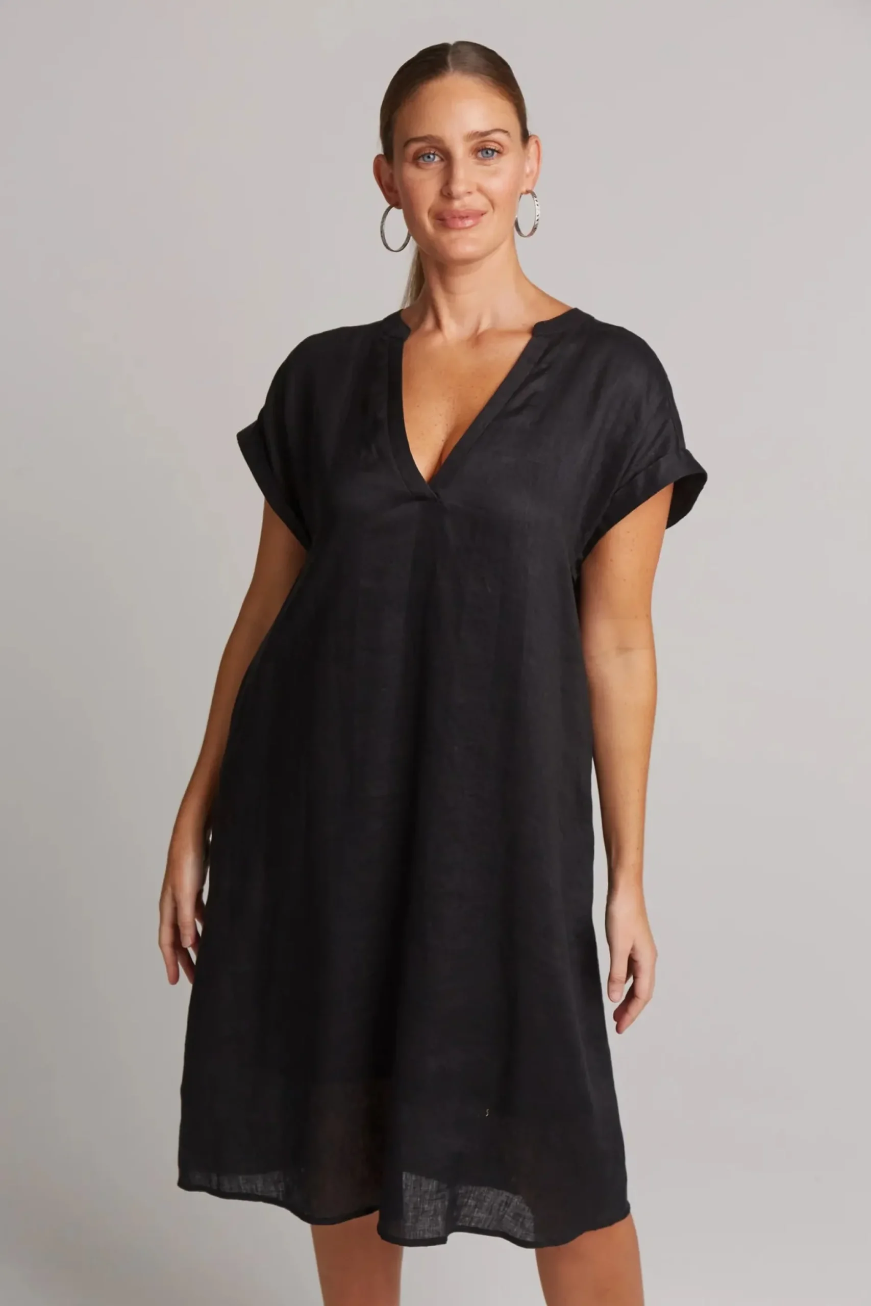 ebive_studio_dress_ebony_4.webp Dresses-EB&IVE STUDIO DRESS EBONY