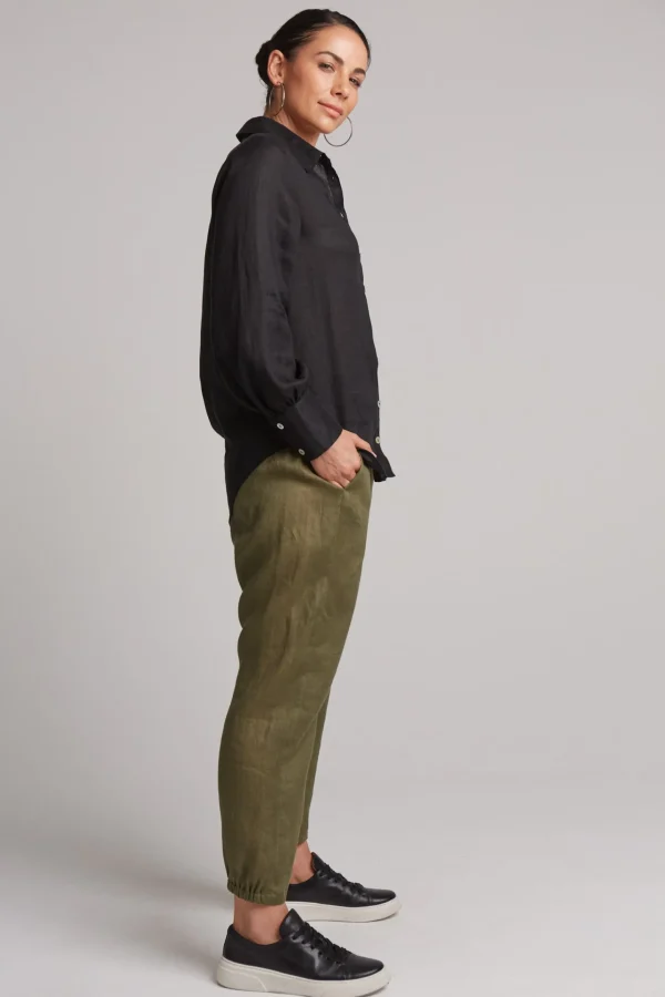 Shirts & Tops-EB&IVE STUDIO SHIRT EBONY