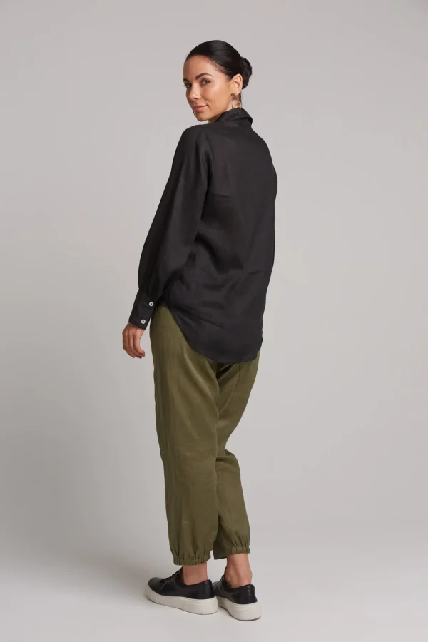 Shirts & Tops-EB&IVE STUDIO SHIRT EBONY