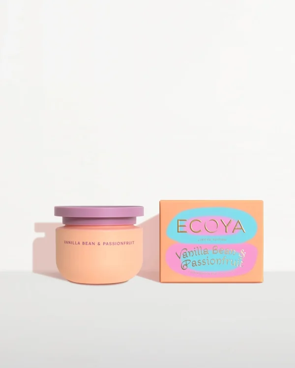 Candles & Room Fragrances-ECOYA BODY SOUFFLE VANILLA BEAN & PASSIONFRUIT LIMITED EDITION