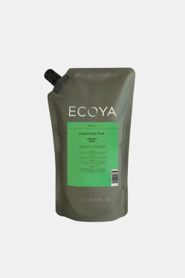 Body-ECOYA HAND & BODY WASH REFILL FRENCH PEAR