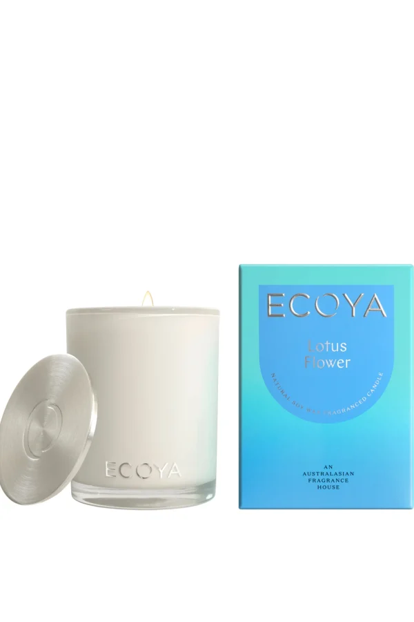 Candles & Room Fragrances-ECOYA MADISON CANDLE LOTUS FLOWER