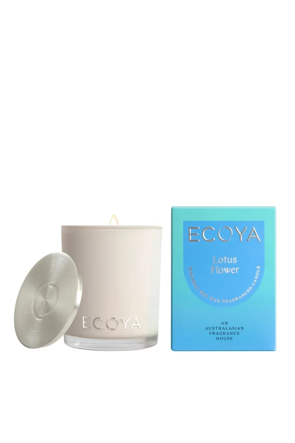 Candles & Room Fragrances-ECOYA MINI MADISON CANDLE LOTUS FLOWER