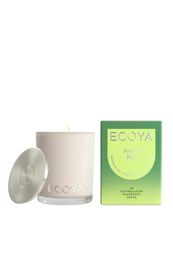 Candles & Room Fragrances-ECOYA MINI MADISON CANDLE FRENCH PEAR