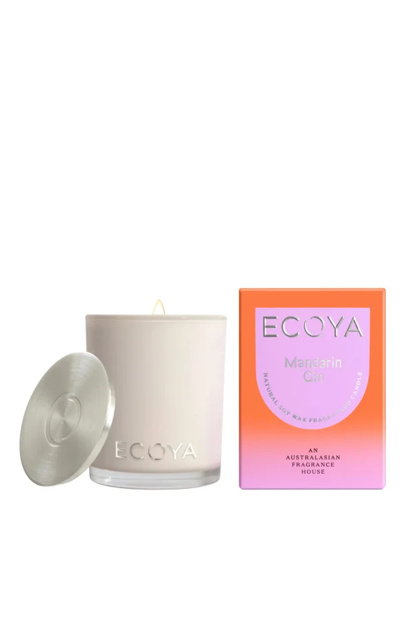 Candles & Room Fragrances-ECOYA MINI MADISON CANDLE MANDARIN GIN