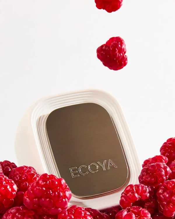 Candles & Room Fragrances-ECOYA PLUG-IN DIFFUSER SET ROSEWATER & RASPBERRY LIMITED EDITION