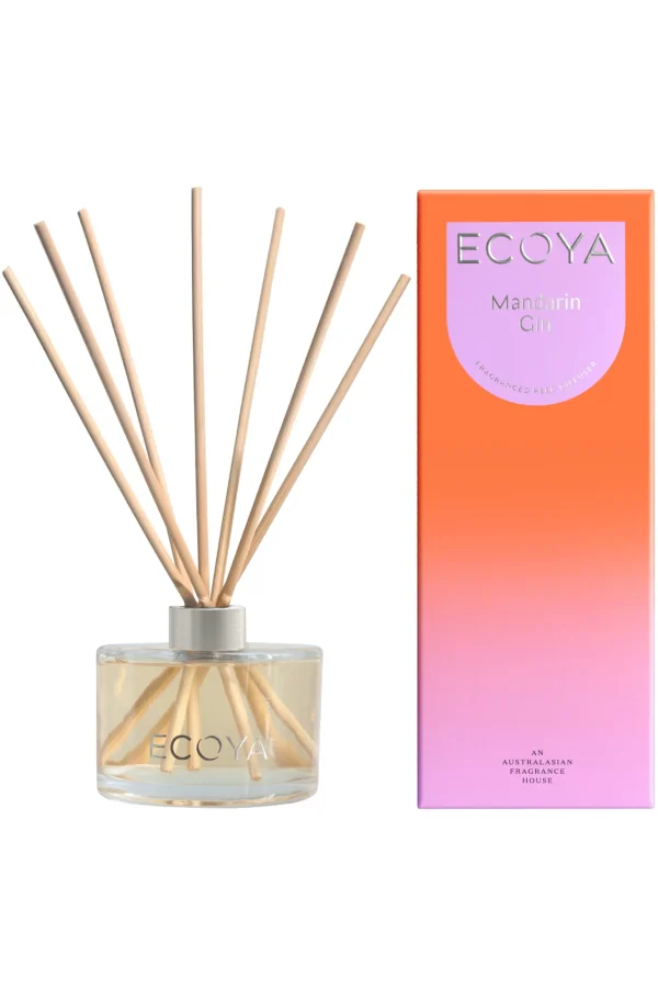 Candles & Room Fragrances-ECOYA REED DIFFUSER MANDARIN GIN