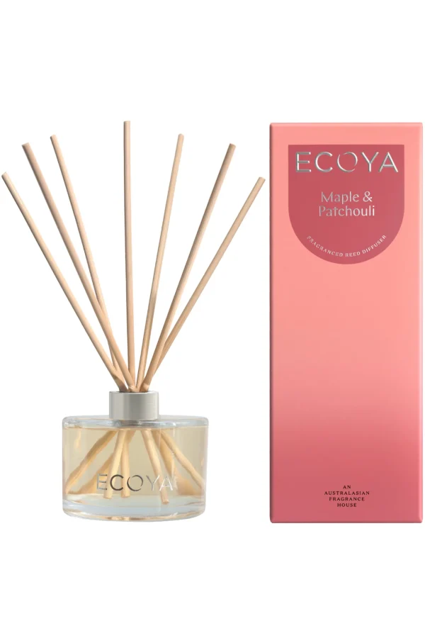 Candles & Room Fragrances-ECOYA REED DIFFUSER MAPLE & PATCHOULI