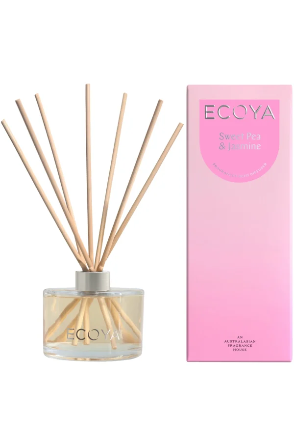 Candles & Room Fragrances-ECOYA REED DIFFUSER SWEET PEA & JASMINE