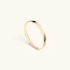 18Kt Gold Plated | Jewellery-BLANK SPACE. ESSENTIAL BANGLE 18KT GOLD