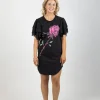 Dresses-FEDERATION +. BUTTERFLY DRESS ROSE