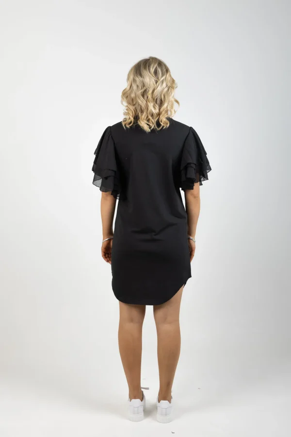 Dresses-FEDERATION +. BUTTERFLY DRESS ROSE