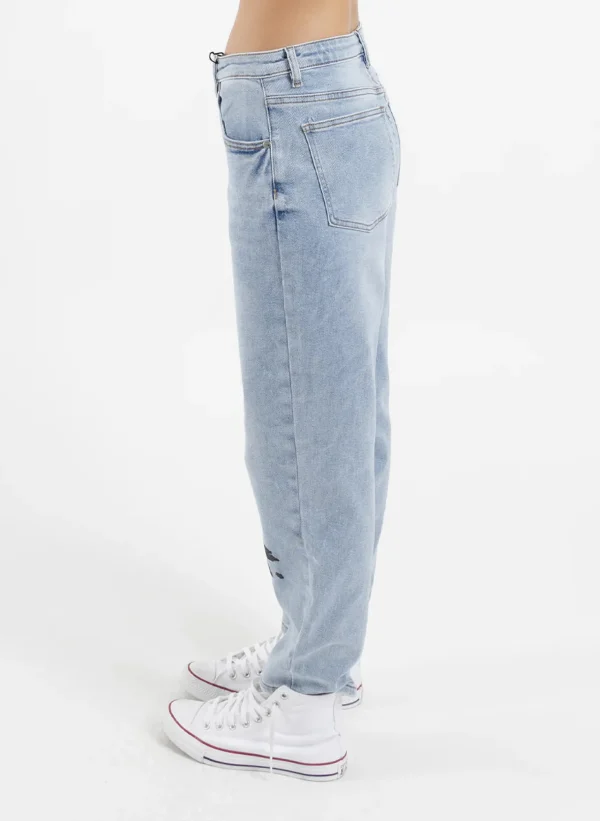 Denim-FEDERATION +. TAKE IT EASY JEAN TRIO WASHED BLUE