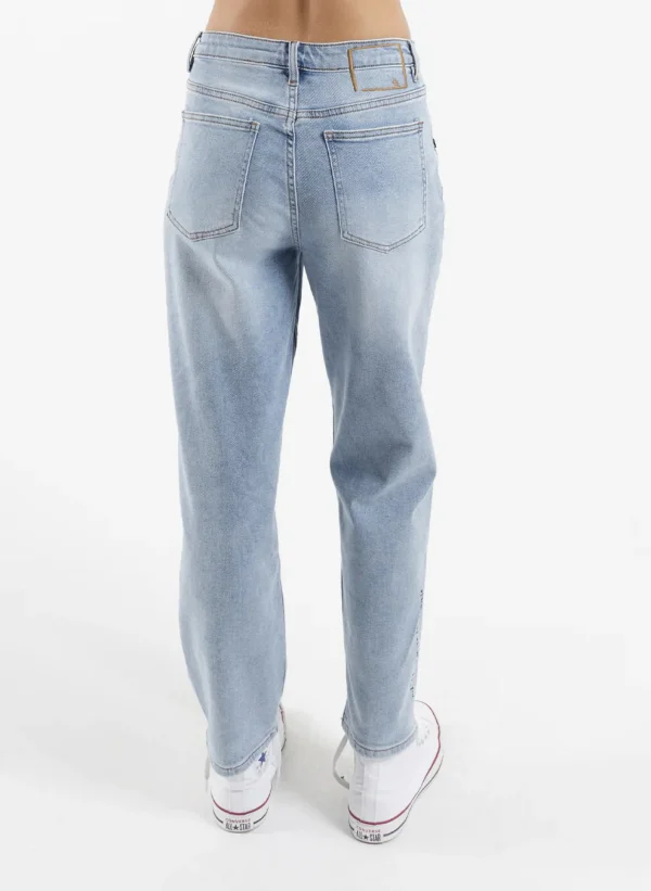 Denim-FEDERATION +. TAKE IT EASY JEAN TRIO WASHED BLUE