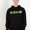 Sweaters & Knitwear-FEDERATION +. TOURING HOOD TAPE BLACK