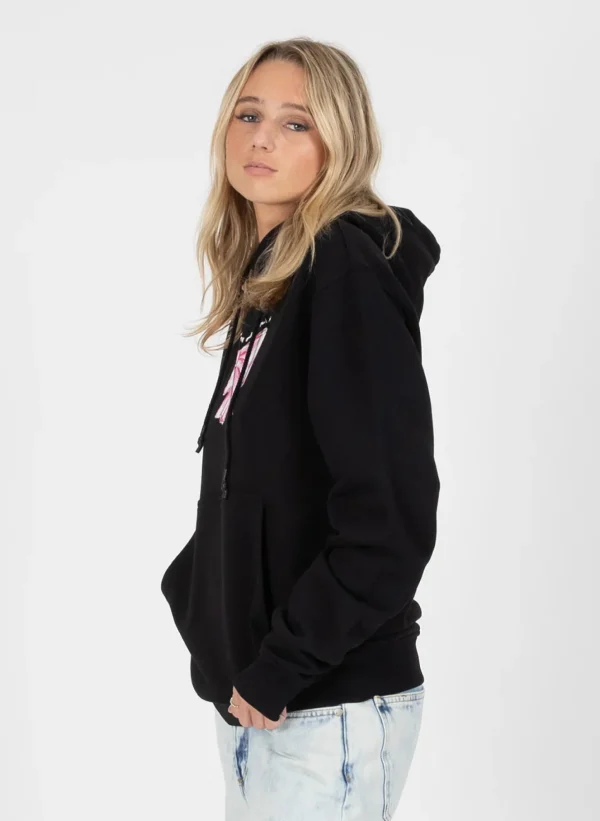 Sweaters & Knitwear-FEDERATION +. TOURING HOOD LITTLE GIFT BLACK