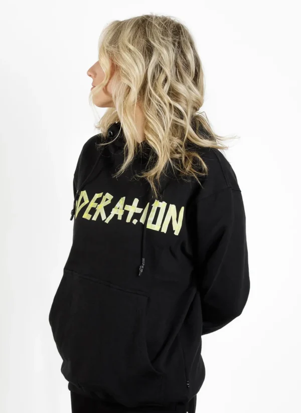 Sweaters & Knitwear-FEDERATION +. TOURING HOOD TAPE BLACK