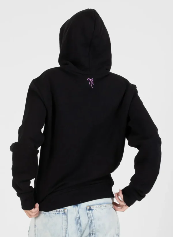 Sweaters & Knitwear-FEDERATION +. TOURING HOOD LITTLE GIFT BLACK