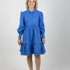 Dresses-FEDERATION +. WISHES DRESS COBALT