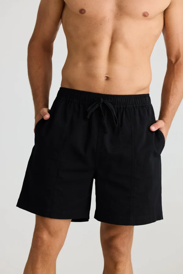 Shorts-FOSSICK COLORADO SHORTS BLACK