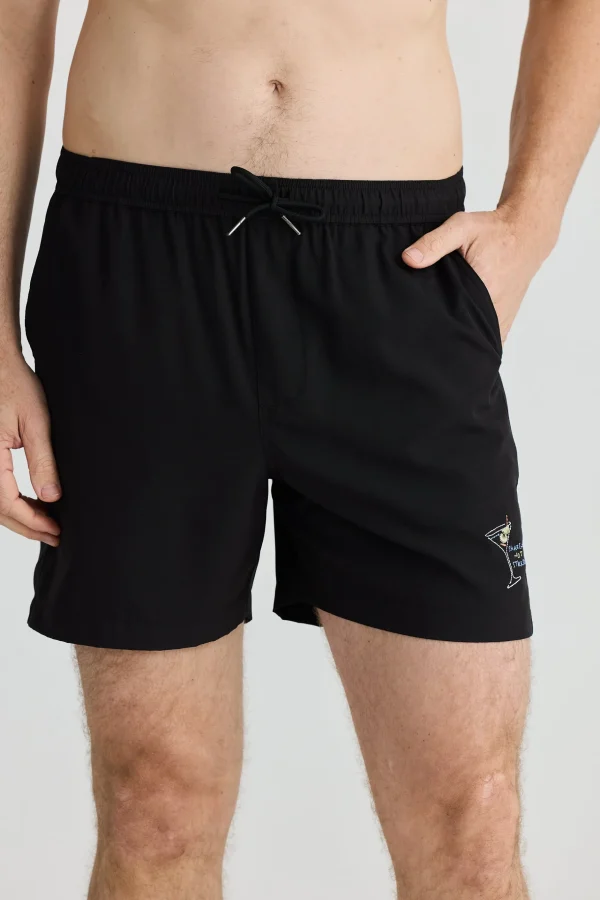Shorts-FOSSICK DARTMOUTH BOARD SHORT SHAKEN NOT STIRRED