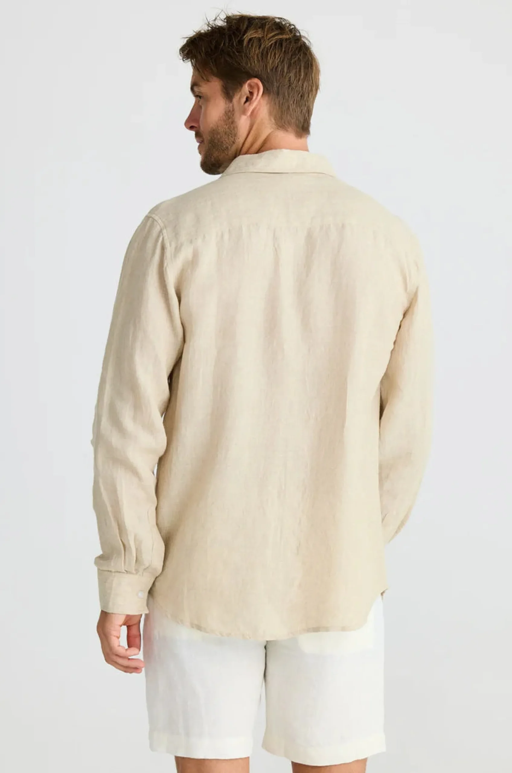 fossick_oxford_shirt_natu_4.webp Shirts-FOSSICK OXFORD SHIRT NATURAL