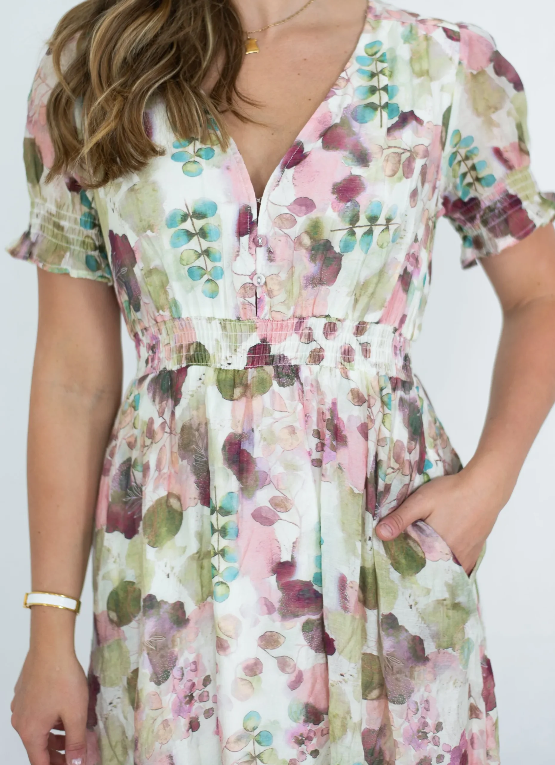 fria_shirring_midi_dress__4.webp Dresses-FRIA SHIRRING MIDI DRESS WHISPERING PETAL