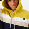 Sweaters & Knitwear-GARCIA BADGE LOGO HOODIE NAVY