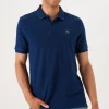 Tees & Tanks-GARCIA BADGE LOGO POLO NAVY