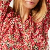 Shirts & Tops-GARCIA BUTTERFLY TOP LUSH PRINT