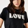 Tees & Tanks-GARCIA CORE LOVE TEE BLACK