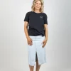 Tees & Tanks-GARCIA CORE TIGER TEE WASHED BLACK