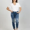 Denim-GARCIA ISABELLA MOM JEAN VINTAGE USED