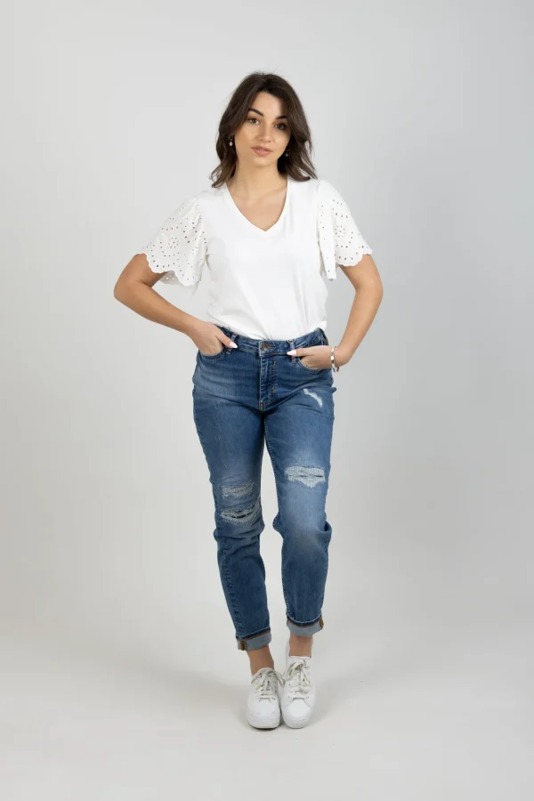 Denim-GARCIA ISABELLA MOM JEAN VINTAGE USED