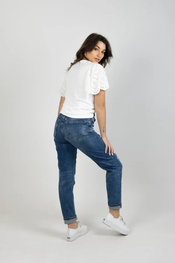 Denim-GARCIA ISABELLA MOM JEAN VINTAGE USED