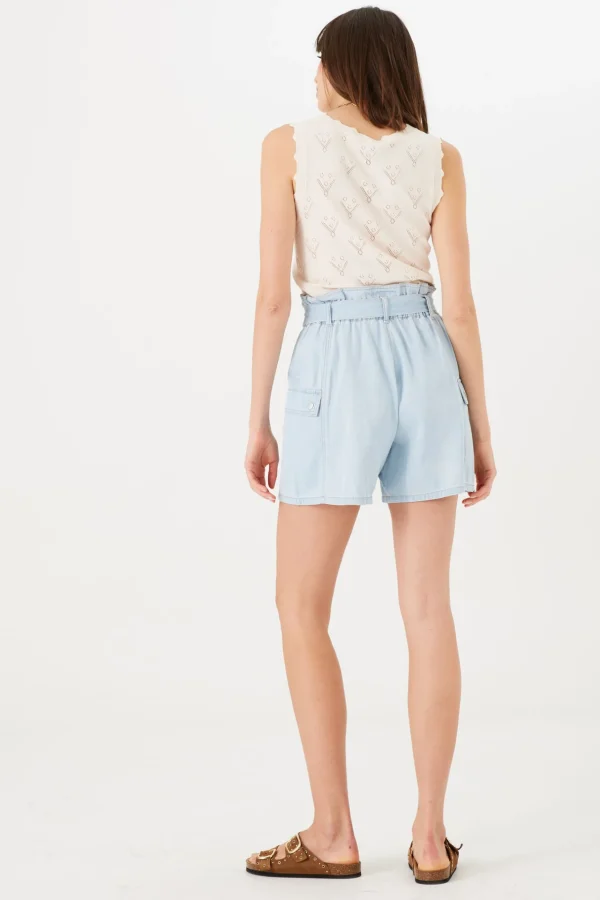 Tees & Tanks-GARCIA LACE DETAIL KNIT TANK OFF WHITE