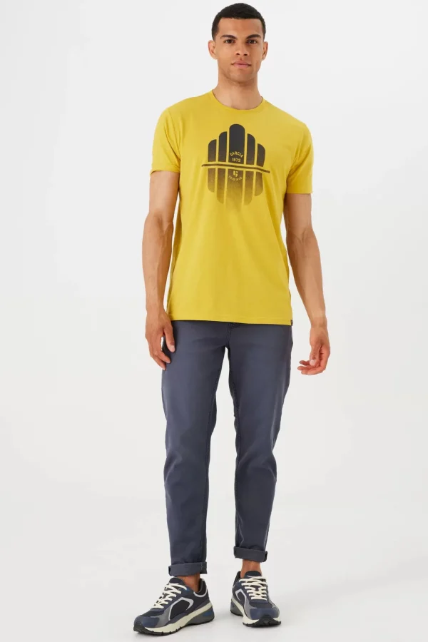 Tees & Tanks-GARCIA LOGO T-SHIRT DANDELION
