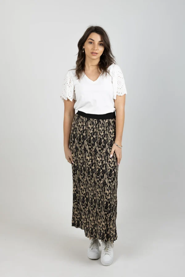 Skirts-GARCIA PALOMA SKIRT MET PRINT