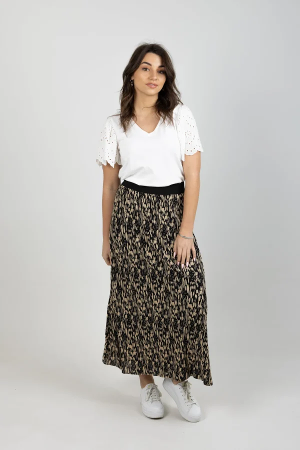 Skirts-GARCIA PALOMA SKIRT MET PRINT