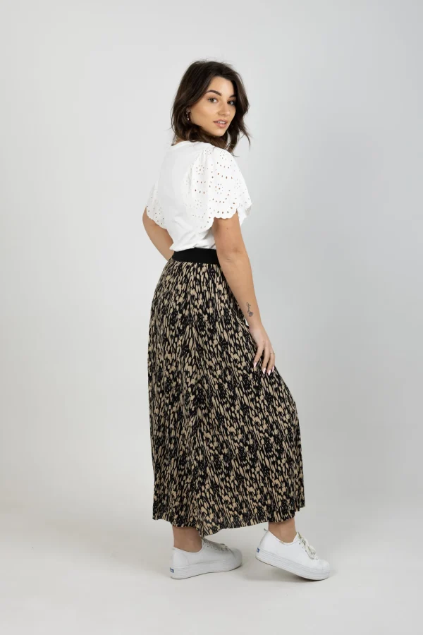 Skirts-GARCIA PALOMA SKIRT MET PRINT