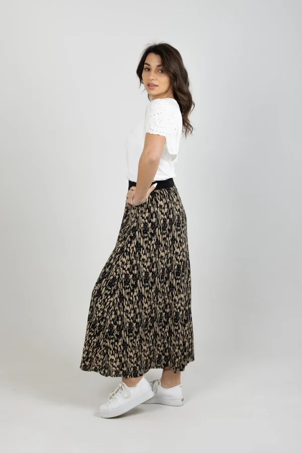 Skirts-GARCIA PALOMA SKIRT MET PRINT