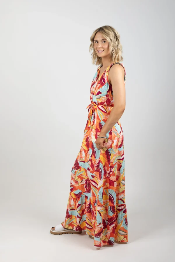Dresses-GARCIA PAPAYA MAXI TANK DRESS