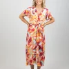 Dresses-GARCIA PAPAYA MAXI WRAP DRESS