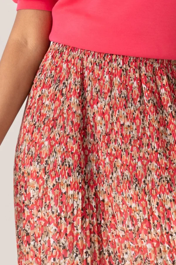 Skirts-GARCIA PLEATED SKIRT LUSH PRINT