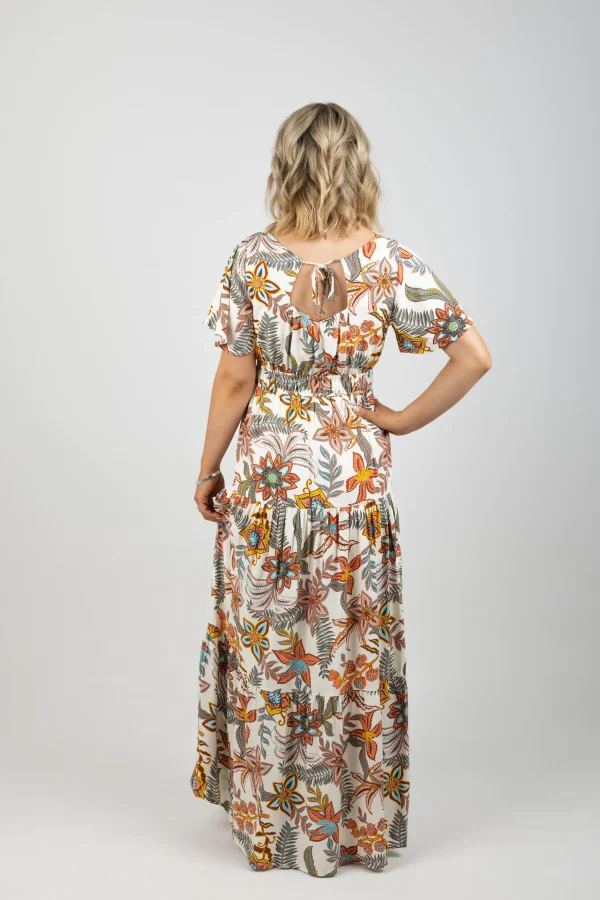 Dresses-GARCIA PRINT GARDEN DRESS