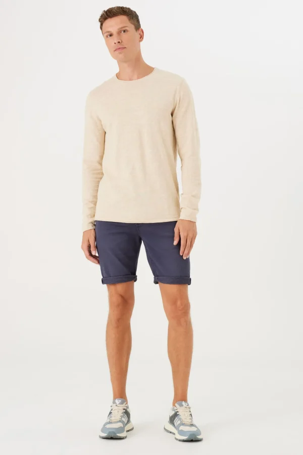 Shorts-GARCIA ROCKO 695 DENIM SHORT DARK BLUE